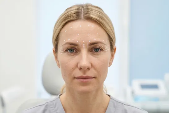 Puntos de marcación Toxina Botulínica